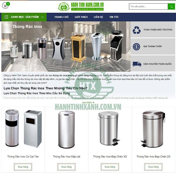 Công ty bán thùng rác inox online uy tín chất lượng
