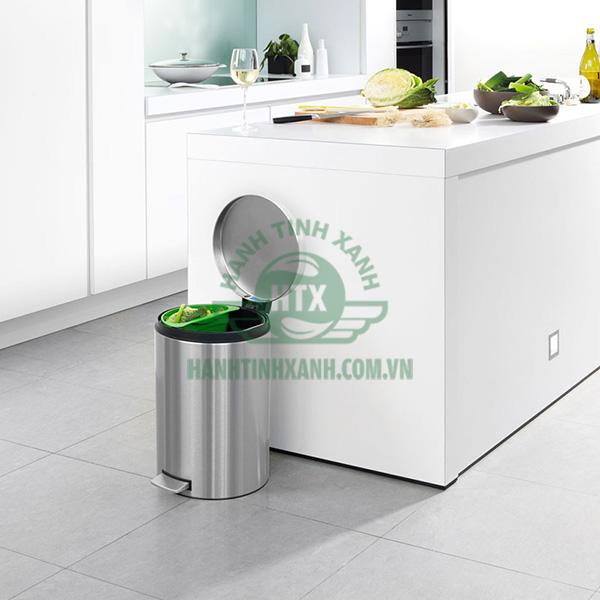 Vai trò của thùng rác inox trong nhà bếp