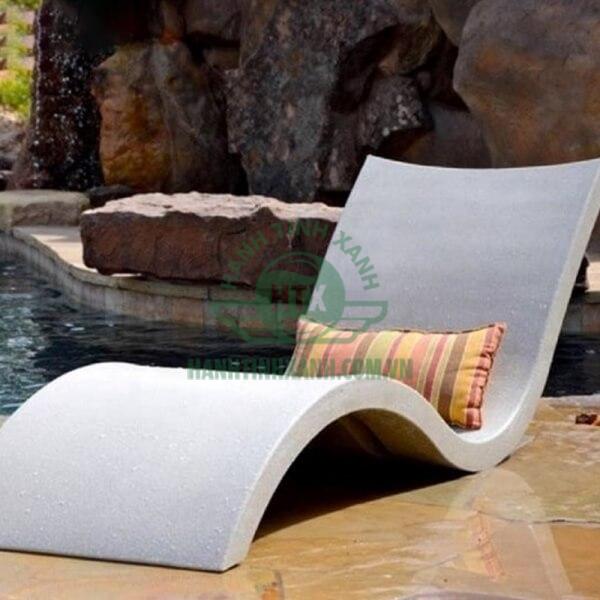 Thiết kế ghế composite bể bơi hiện đại, độc đáo