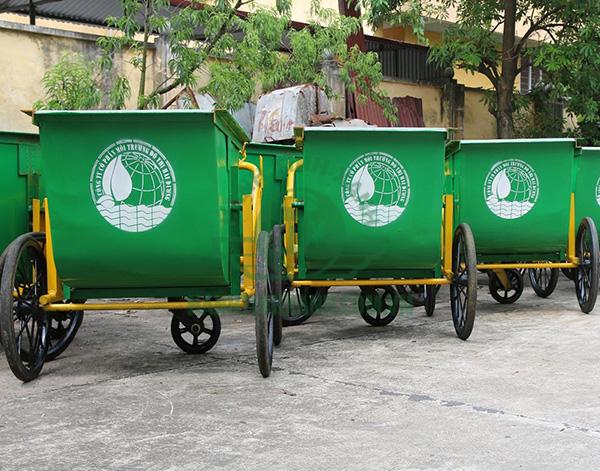 Địa chỉ sửa chữa các loại xe đẩy rác bằng tay uy tín trên toàn quốc