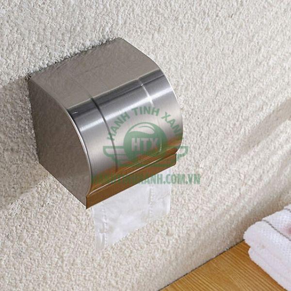Hộp đựng giấy vệ sinh được ứng dụng tại các nhà vệ sinh tòa nhà, khách sạn,...