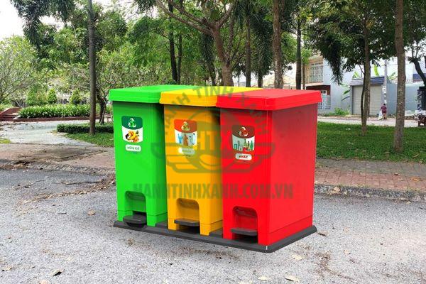 Mẫu thùng phân loại rác Duy Tân được ưa chuộng hiện nay