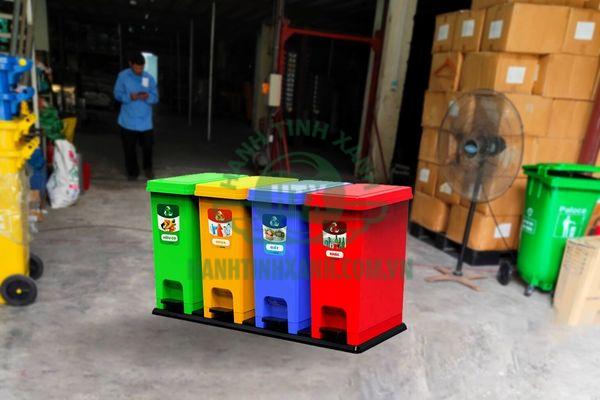 Thùng rác Eco giải quyết các vấn đề phân loại và xử lý rác thải