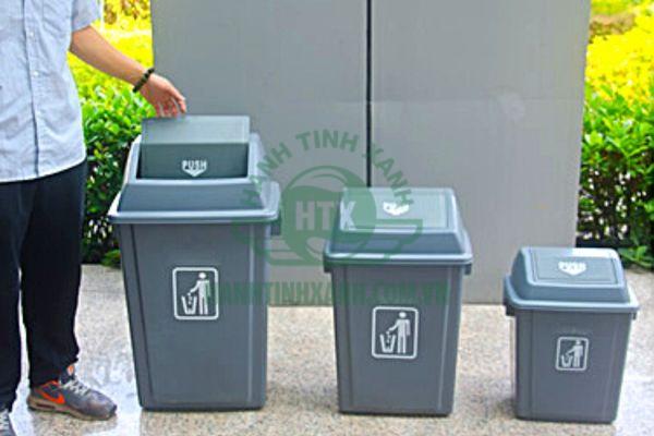 Mẫu thùng rác nhựa tại Hà Nội đang được ưa chuộng nhất