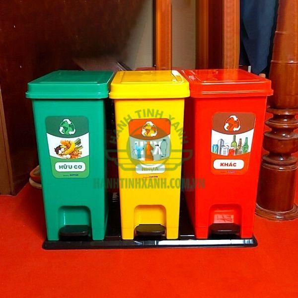 Hình ảnh thùng rác Eco Duy Tân phản hồi từ anh khách ở Hải Phòng