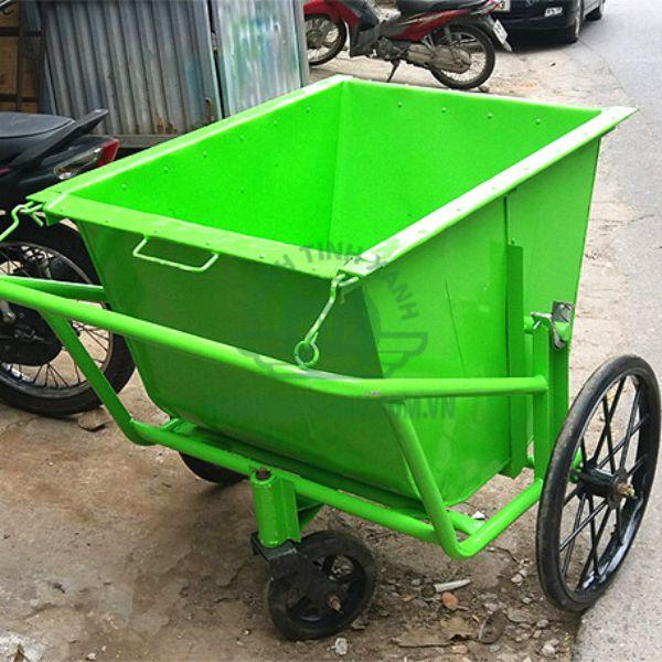 Hình ảnh thực tế xe thu gom rác từ khách hàng ở Quảng Ninh phản hồi