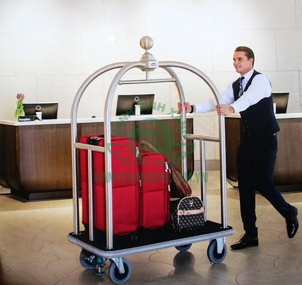 Xe chở hành lý mới vận hành tốt đảm bảo an toàn khi sử dụng