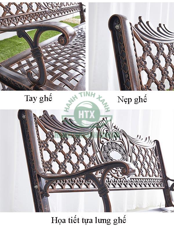 Kiểm tra kỹ mọi chi tiết cấu thành ghế công viên khi mua ghế ngoài trời sân vườn online