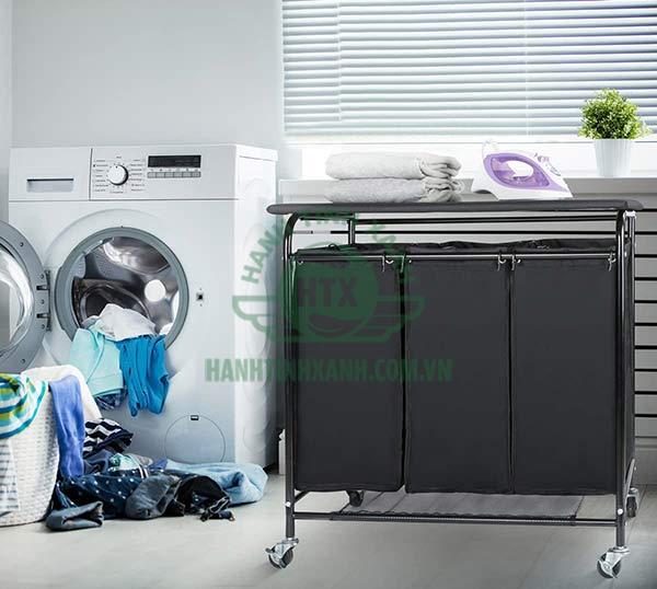 Xe giặt là thiết kế đẹp và dễ sử dụng