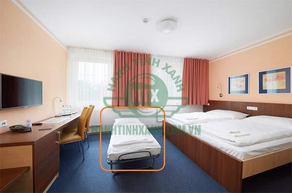 Extra bed là giường được kê thêm vào phòng khách sạn