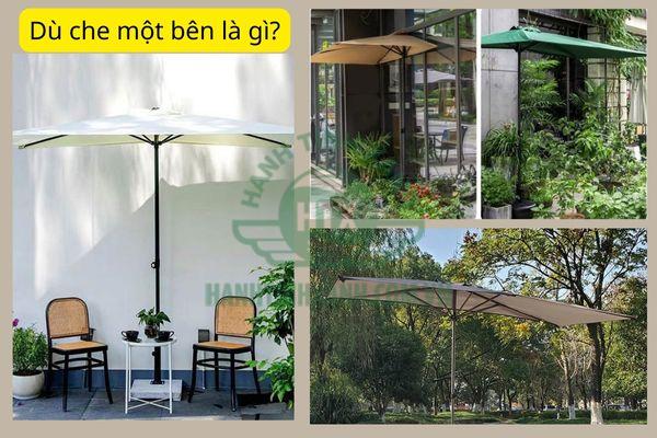 Cùng tìm hiểu dù che một bên là gì?