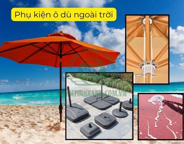 Thay mới phụ kiện ô dù cùng Hành Tinh Xanh