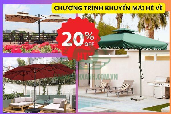 Không nên bỏ lỡ chương trình khuyến mãi ô dù giá rẻ