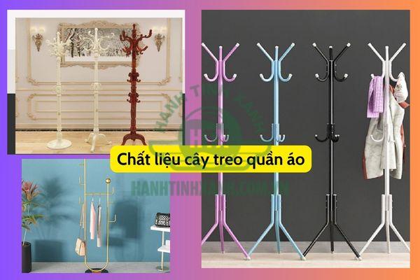 Chất liệu là yếu tố quan trọng khi chọn mua cây treo quần áo