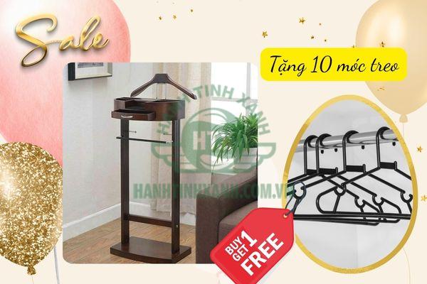 Người mua nhận được nhiều ưu đãi khi mua cây treo áo vest trong nước