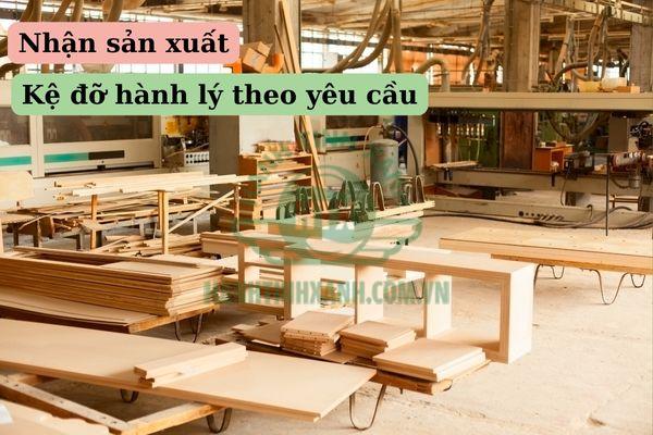 Tìm xưởng nhận đặt sản xuất kệ đỡ hành lý theo yêu cầu uy tín