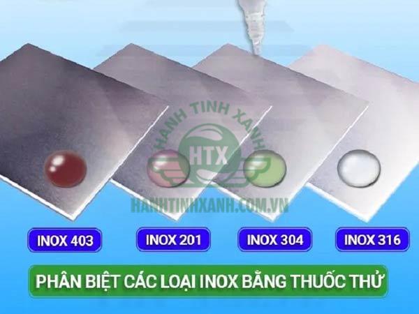 Thuốc thử inox