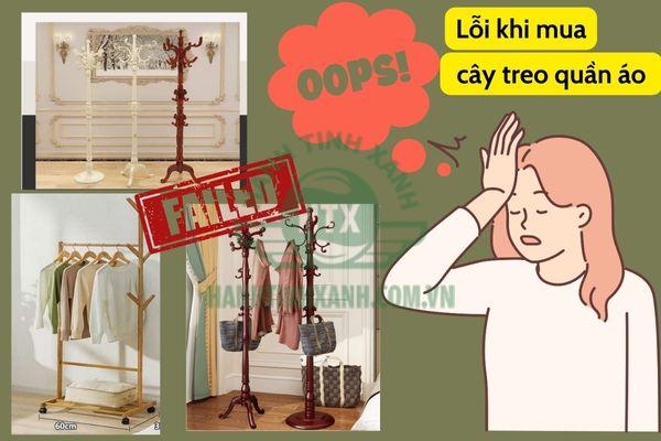 Bạn dễ mắc lỗi nào khi mua cây treo quần áo gia đình?