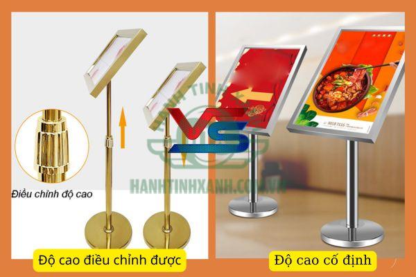 Bạn sẽ chọn loại bảng menu nào để sử dụng?