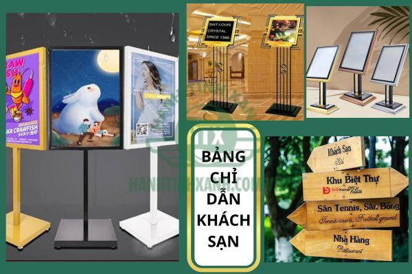 Bảng biển chỉ dẫn khách sạn ngày một đổi mới