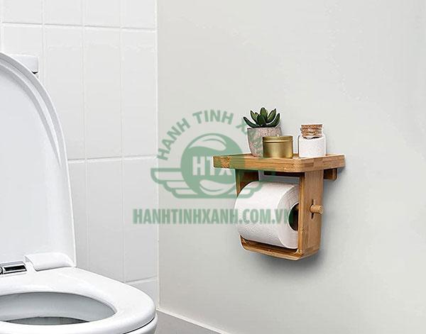 Móc treo giấy toilet bằng gỗ sẽ có giá thành cao