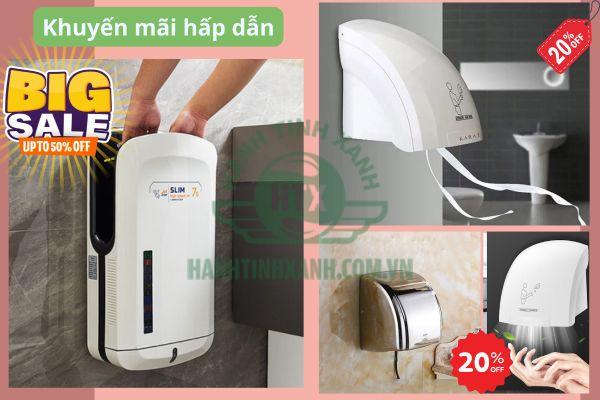 Luôn đi kèm nhiều ưu đãi khi mua máy hơ tay