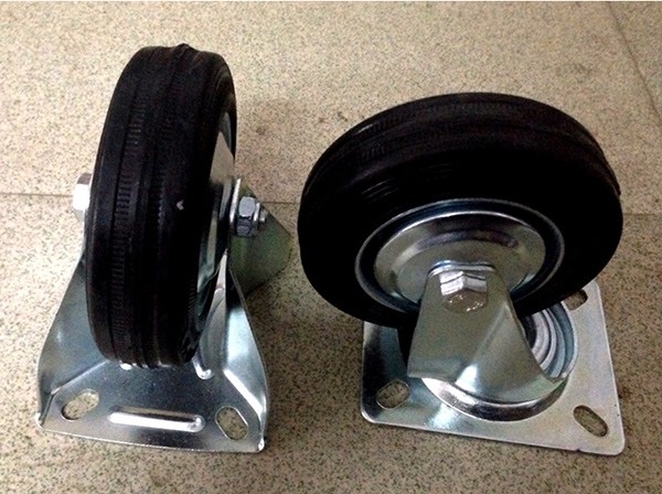 Bánh xe cao su đúc đặc chịu lực và chống trầy xước