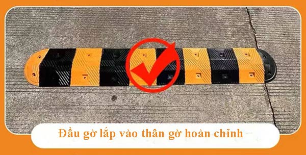 Đầu gờ là bộ phận rìa ngoài cấu thành gờ giảm tốc