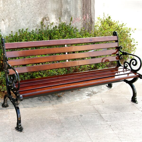 Mẫu ghế ngoài trời kích thước 1.5m được ưa chuộng hiện nay