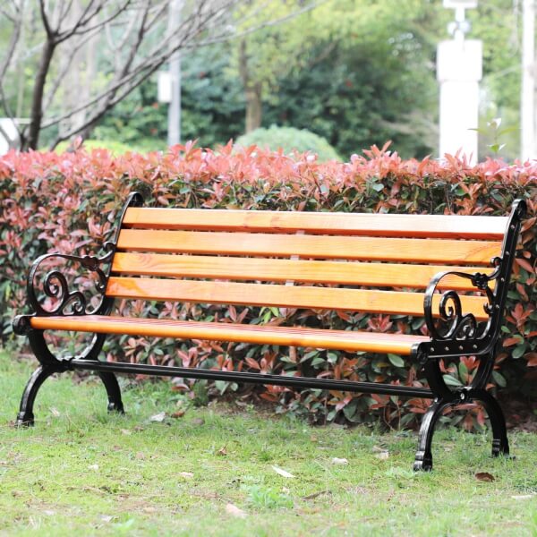 Ghế gang công viên 1.8m với diện mạo ấn tượng, tinh tế