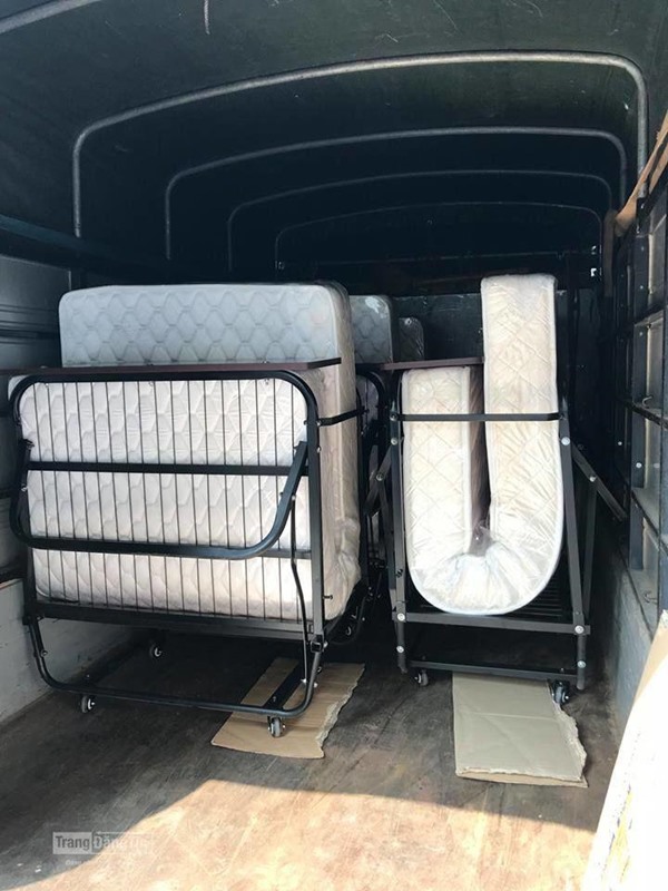 Giường phụ khách sạn đệm lò xo 20cm