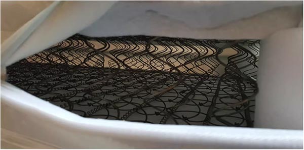 Kết cấu nệm lò xo bên trong