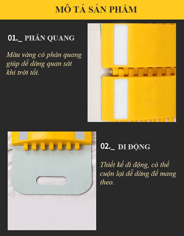 Khám phá các đặc điểm thiết kế của gờ giảm tốc