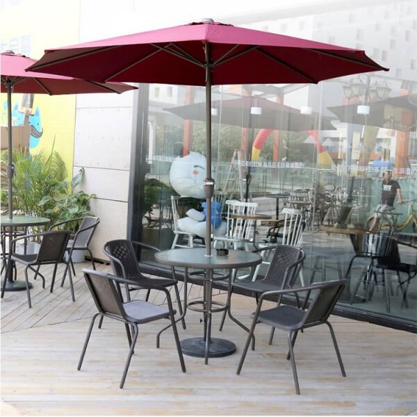 Dù tròn chính tâm tại các nhà hàng