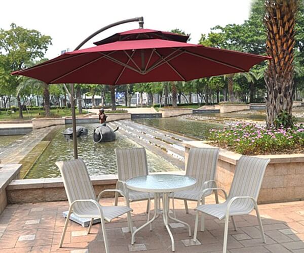 Ô lệch tâm 3m tại các resort nghỉ dưỡng