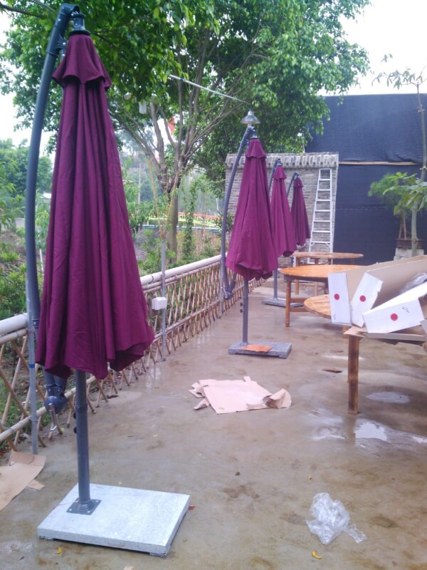 Bàn giao dù lệch tâm đến tận tay khách hàng