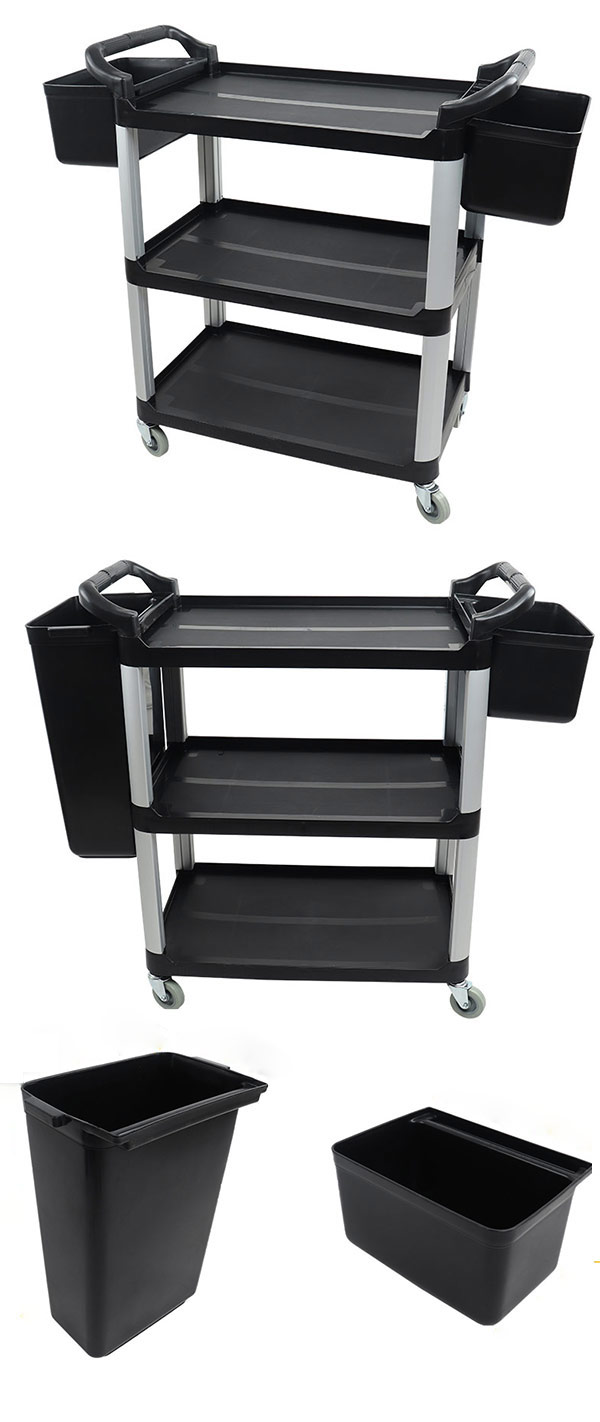 Chi tiết mẫu xe đẩy 3 tầng đa năng