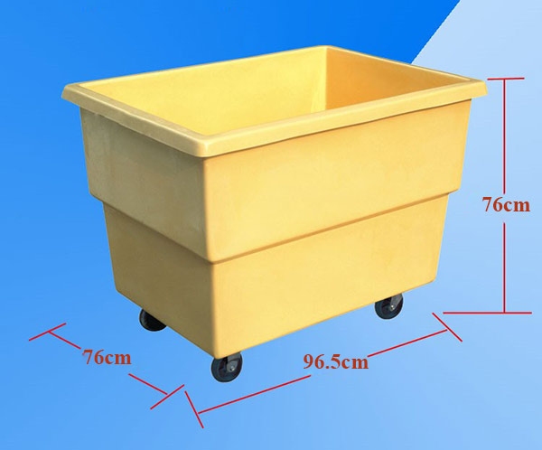 Kích thước xe thu gom đồ bẩn