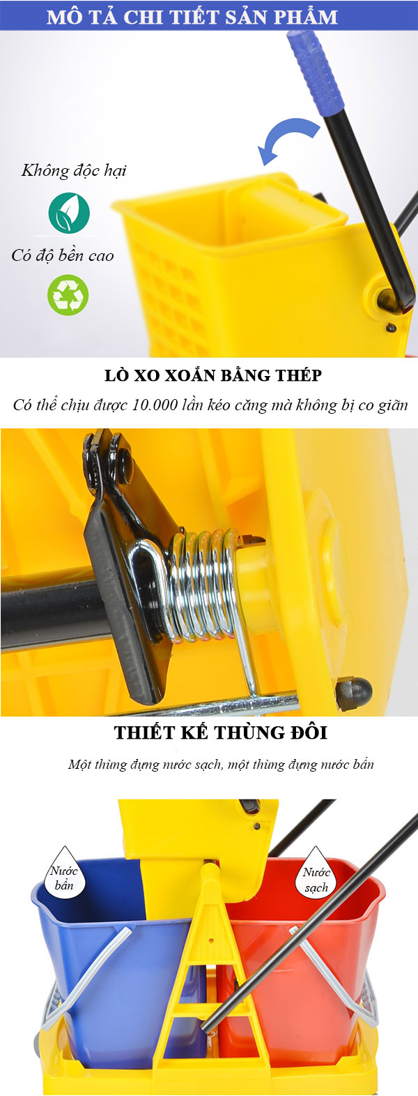 Chi tiết các bô phận cấu thành