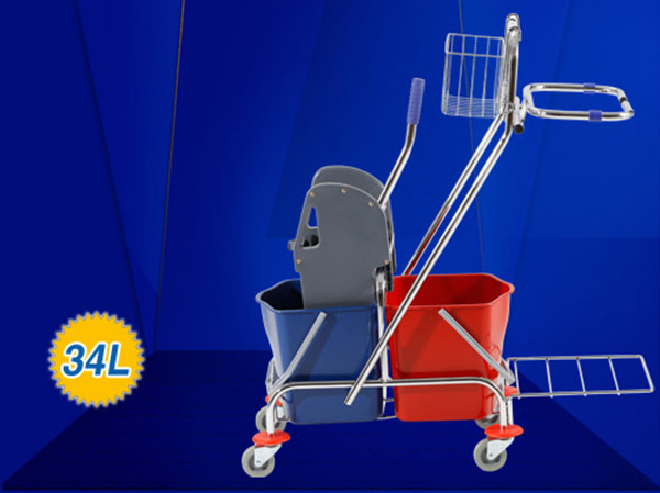 Xe vắt móp đôi có dung tích 34 lít vừa phải