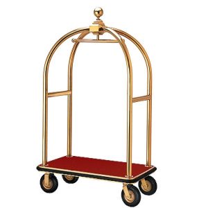 Xe đẩy hành lý ngày càng được sử dụng phổ biến tại các khách sạn, resort...