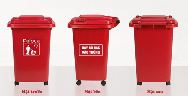 chi tiet thung rac nhua hdpe 60l