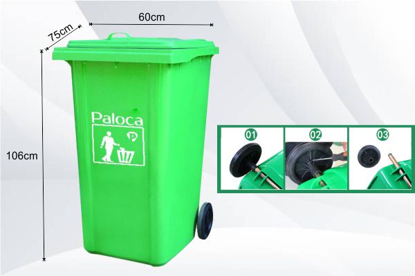 kich thuoc nhua composite 240l