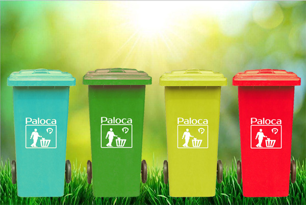 Mua thùng rác công cộng 120L đến Hành Tinh Xanh