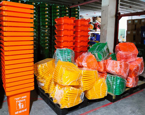 Tổng kho thùng rác nhựa Hành Tinh Xanh