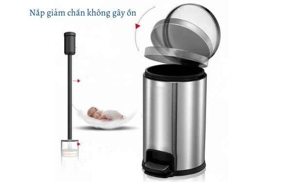 Nắp giảm chấn không gây ồn