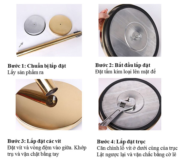 Cấu tạo của đế cột chắn sân bay