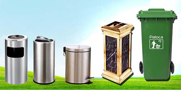 da dang thung rac tai hanh tinh xanh