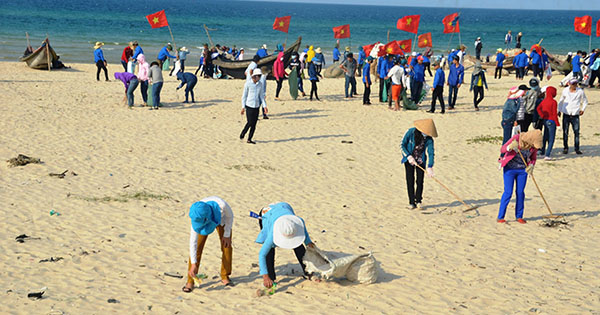 hoat dong thu gom rac thai