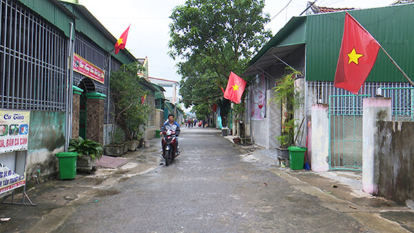 lap dat thung rac tai vung nong thon